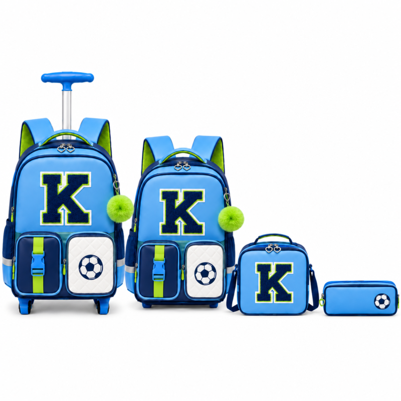 school trolley bag set (4)