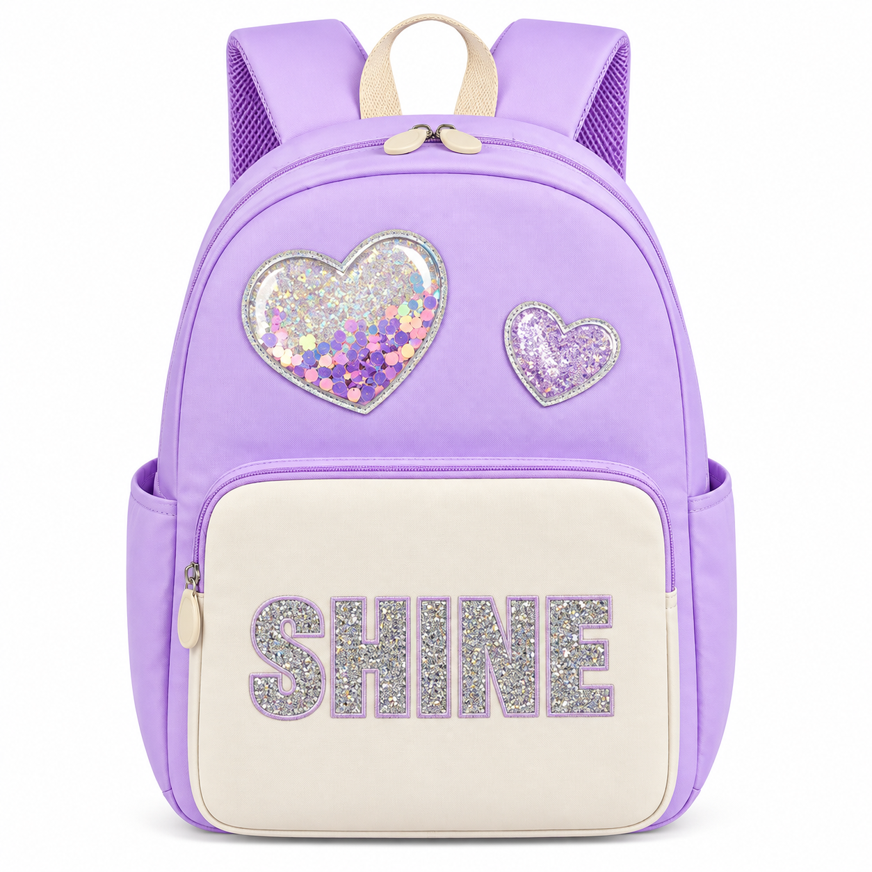 custom student backpack ourui (2) Cute purple kids school backpack Ourui Bag student bag